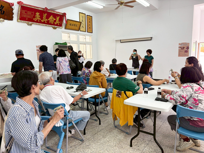 【活動】澎湖縣一般古物「瓦硐南天廟大正甲子年吳文仁與子献涼傘旗」修護成果發表會暨刺繡手作體驗圖片