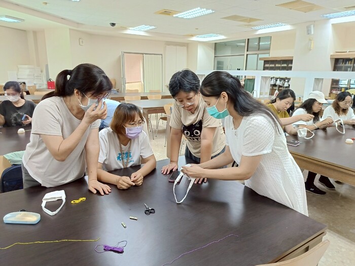 【活動】科工館&南應大刺繡中心「親子遊台南府城刺繡營」刺繡祥雲杯套圖片