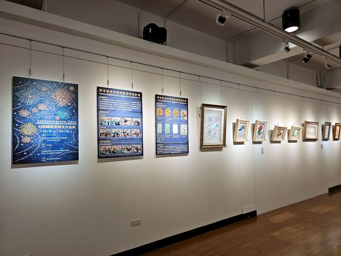 【展覽】「AI刺繡藝術師生作品展」-即日起至4/26圖片